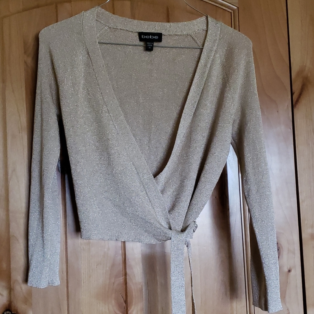 Silky sequence mid waist wrap - NWOT